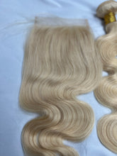 Load image into Gallery viewer, 14&quot; 5x5 HD Blonde Hair Closure
